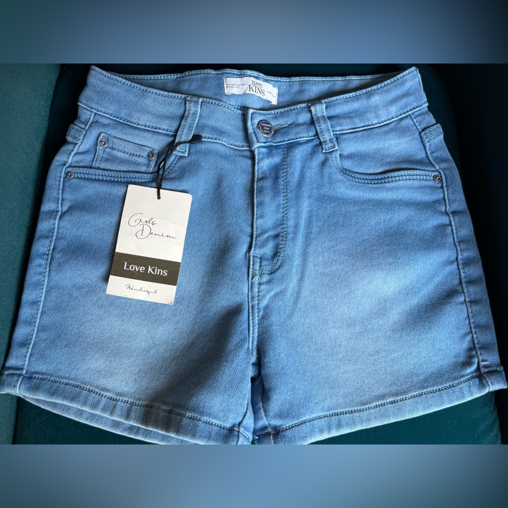 Blue Denim kids shorts
